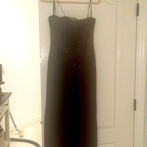 Brown glittery St.John evening gown size 8
